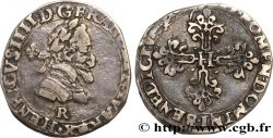 HENRI IV LE GRAND Demi-franc, type de Villeneuve au lis 1603 Saint-André de Villeneuve-lès-Avignon