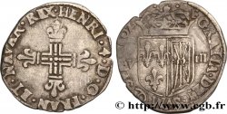 HENRY IV Huitième d écu de Navarre 1602 Saint-Palais