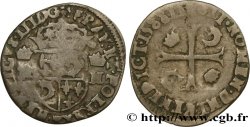 HENRY III Douzain du Dauphiné aux deux H couronnées 1588 Grenoble