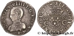 CHARLES IX Teston, 2e type 1563 Bordeaux