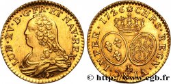 LOUIS XV DIT LE BIEN AIMÉ Louis d or aux écus ovales, buste habillé 1726 Bayonne