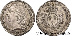 LOUIS XV THE WELL-BELOVED Vingtième d écu dit au bandeau 1740 Paris