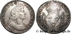 LOUIS XIV LE GRAND OU LE ROI SOLEIL Écu aux palmes 1695 Nantes