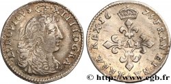 LOUIS XIV THE SUN KING Quatre sols dits des traitants 1676 Paris