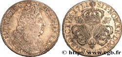 LOUIS XIV THE SUN KING Écu aux trois couronnes 1711 Rennes
