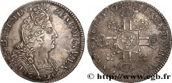 LOUIS XIV THE SUN KING Écu aux huit L, 2e type 1704 Paris