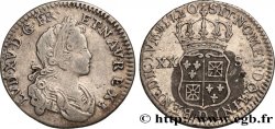 LOUIS XV THE WELL-BELOVED XX sols de Navarre 1720 Lyon