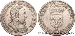 HENRY II Teston au buste lauré, 1er type, fabriqué au moulin 1554 Paris, Moulin des Étuves