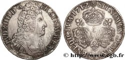 LOUIS XIV THE SUN KING Écu aux trois couronnes 1712 Limoges