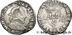 HENRI III Teston 3e type, col fraisé 1576 Bayonne