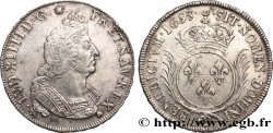 LOUIS XIV THE SUN KING Écu aux palmes 1693 Rennes