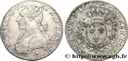 LOUIS XVI Dixième d écu dit aux branches d olivier 1775 Paris