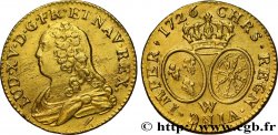 LOUIS XV DIT LE BIEN AIMÉ Louis d or aux écus ovales, buste habillé 1726 Lille