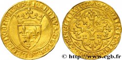 CHARLES VI  THE MAD  OR  THE WELL-BELOVED  Écu d or à la couronne n.d. Crémieu AU