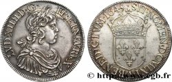 LOUIS XIV  THE SUN KING  Écu, portrait à la mèche courte 1645 Paris, Monnaie du Louvre AU