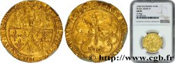 HENRY VI DE LANCASTRE - ROI DE FRANCE (1422-1453) - ROI D ANGLETERRE (1422-1461) et (1470-1471) Salut d or n.d. Troyes