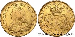 LOUIS XV DIT LE BIEN AIMÉ Louis d or aux écus ovales, buste habillé 1726 Paris