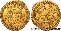 CHARLES VII THE WELL SERVED Écu d or à la couronne ou écu neuf n.d. Romans
