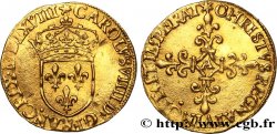 CHARLES IX Écu d or au soleil, 1er type 1568 (MDLXVIII) Paris