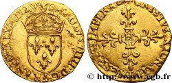 CHARLES IX Écu d or au soleil, 1er type 1565 La Rochelle