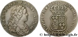 LOUIS XV DIT LE BIEN AIMÉ Demi-écu dit de France-Navarre 1718 Grenoble