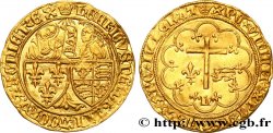 HENRY VI DE LANCASTRE - ROI DE FRANCE (1422-1453) - ROI D ANGLETERRE (1422-1461) et (1470-1471) Salut d or 06/09/1423 Paris