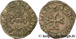 HENRY IV Liard à l H couronnée, 4e type (à la croix échancrée) 1601 Chambéry