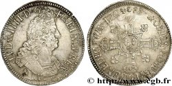 LOUIS XIV THE SUN KING Écu aux huit L, 2e type 1704 Rennes
