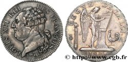 LOUIS XVI Demi-écu dit  au génie , type FRANÇOIS 1792 Paris AU