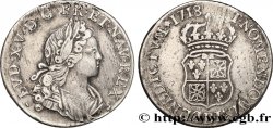 LOUIS XV DIT LE BIEN AIMÉ Quart d écu de Navarre 1718  Rouen