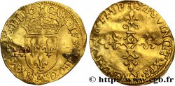 CHARLES IX Écu d or au soleil, 1er type 1573(MDLXXIII) Toulouse