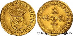 HENRI III Écu d or au soleil, 3e type 1579 Limoges