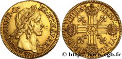LOUIS XIII LE JUSTE Louis d or aux huit L (effigie de Jean Warin) 1642 Paris