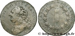 LOUIS XVI (MONARQUE CONSTITUTIONNEL) 12 deniers dit au faisceau , type FRANCOIS 1791 Paris