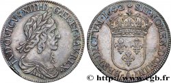 LOUIS XIII Quart d écu d argent, 3e type, 2e poinçon de Warin 1642 Paris, Monnaie de Matignon