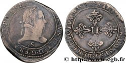 HENRY III Franc au col plat 1578 Troyes