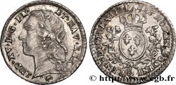 LOUIS XV THE WELL-BELOVED Dixième d écu dit au bandeau 1771 Perpignan