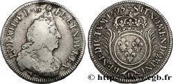 LOUIS XIV THE SUN KING Demi-écu aux palmes 1695 Lyon