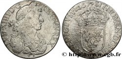 LOUIS XIV THE SUN KING Écu au buste juvénile, 2e type 1667 Aix-en-Provence