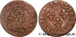 LOUIS XIII Double tournois, 19e type 1639 Tours ?
