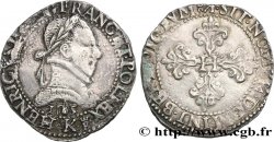 HENRI III Franc au col plat 1585 Bordeaux