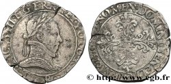 HENRI III Franc au col plat 1576 Rouen