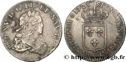 LOUIS XV THE WELL-BELOVED Tiers d écu de France 1723 Poitiers