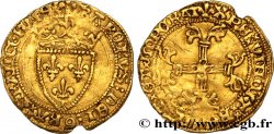 CHARLES VII LE VICTORIEUX Demi-écu d or à la couronne ou demi-écu neuf n.d. Rouen