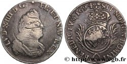 LOUIS XIV THE SUN KING Demi-écu de Flandre aux palmes 1694 Lille