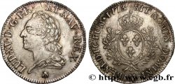 LOUIS XV DIT LE BIEN AIMÉ Écu aux branches d’olivier, buste lauré 1773 Toulouse TTB