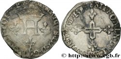 HENRY III Double sol parisis, 2e type n.d. Troyes