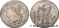LOUIS XVI (MONARQUE CONSTITUTIONNEL) Demi-écu dit au génie , type FRANÇOIS 1792 Paris