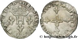 HENRY III Double sol parisis, 2e type 1584 Limoges