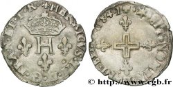 HENRI III Double sol parisis, 2e type 1584 Limoges